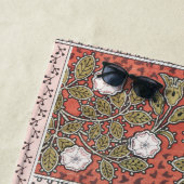 Wilde Rose Kunst Illustration Blume Vintag Strandtuch (Beispiel)