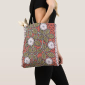 Wilde Rose Kunst Illustration Blume Vintag Tasche (Von Nahem)