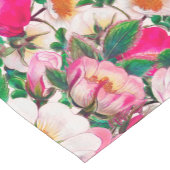 Wilde Rose Kurzer Tischläufer (Ecke)