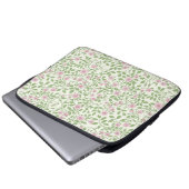 Wilde Rose Laptopschutzhülle (Vorne Knopf)