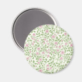 Wilde Rose Magnet (Vorderseite/Rückseite)