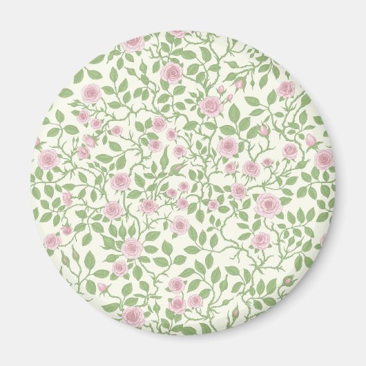 Wilde Rose Magnet (Vorne)