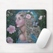 Wilde Rose Mäusepads Mousepad (Mit Mouse)
