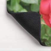 Wilde Rose Mousepad (Ecke)