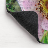Wilde Rose Mousepad (Ecke)