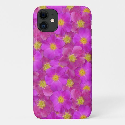 Wilde Rose Nahtloses Muster Case-Mate iPhone Hülle (Rückseite)