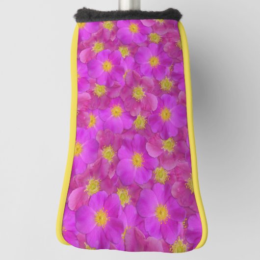 Wilde Rose Nahtloses Muster Golf Headcover (Rotieren 90)