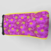 Wilde Rose Nahtloses Muster Golf Headcover (Vorderseite)