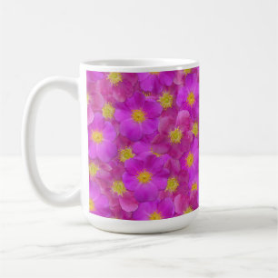 Wilde Rose Nahtloses Muster Kaffeetasse