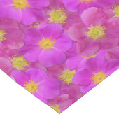 Wilde Rose Nahtloses Muster Kurzer Tischläufer (Ecke)