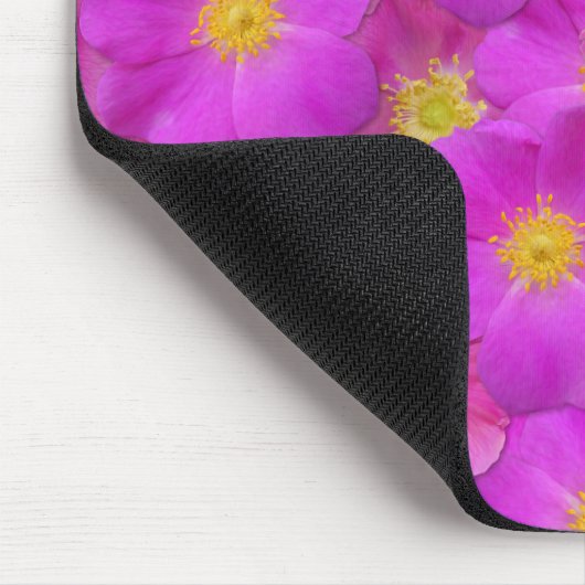 Wilde Rose Nahtloses Muster Mousepad (Ecke)