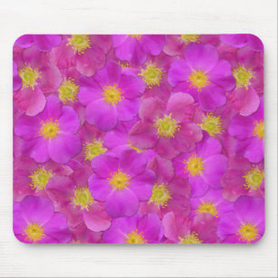 Wilde Rose Nahtloses Muster Mousepad