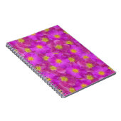 Wilde Rose Nahtloses Muster Notizblock (Rechte Seite)