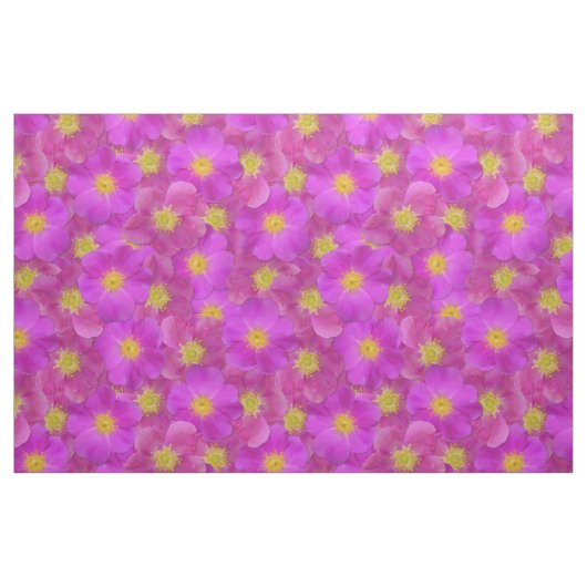 Wilde Rose Nahtloses Muster Stoff (Fat Quarter (45,7 x 55,9 cm))