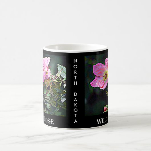 Wilde Rose North Dakota Kaffeetasse (Mittel)
