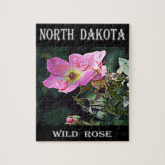 Wilde Rose North Dakota Puzzle (Vertikal)