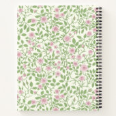 Wilde Rose Notizblock (Rückseite)