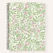 Wilde Rose Notizblock (Vorderseite)