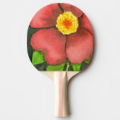 "Wilde Rose" Ping Pong Paddle Tischtennis Schläger (Vorderseite)