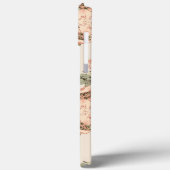 Wilde Rose Pink Case-Mate iPhone Case (Rückseite / Links)