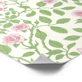 Wilde Rose Poster (Ecke)
