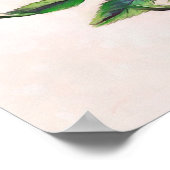 Wilde Rose Poster (Ecke)