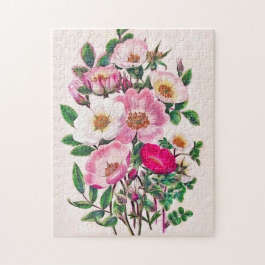 Wilde Rose Puzzle (Vertikal)