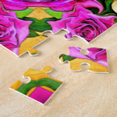 Wilde Rose Puzzle (Seite)
