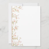 Wilde Rose Save The Date (Rückseite)