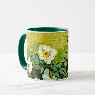 Wilde Rose, schönes Gemälde von Vincent van Gogh Tasse