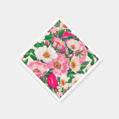 Wilde Rose Serviette (Ecke)