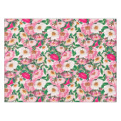 Wilde Rose Tischdecke (Vorderseite (Horizontal))