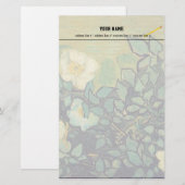 Wilde Rose, Vincent van Gogh. Briefpapier (Vorne/Hinten)