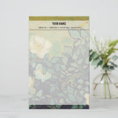 Wilde Rose, Vincent van Gogh. Briefpapier (Stehend Vorderseite)