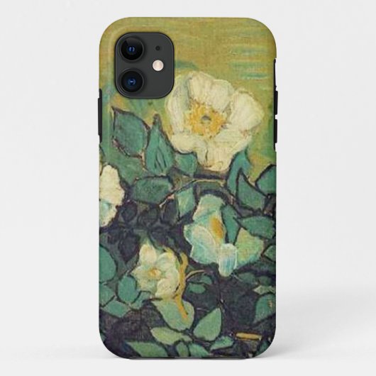 Wilde Rose, Vincent van Gogh. Case-Mate iPhone Hülle (Rückseite)