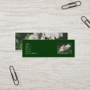 Wilde Rose-Visitenkarten Mini Visitenkarte