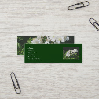 Wilde Rose-Visitenkarten Mini Visitenkarte