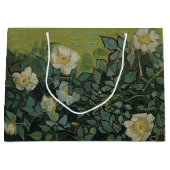 Wilde Rose von Vincent van Gogh Große Geschenktüte (Vorderseite)