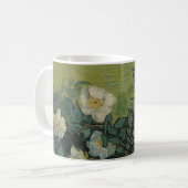 Wilde Rose von Vincent van Gogh Kaffeetasse (Vorderseite Links)