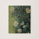Wilde Rose von Vincent van Gogh Puzzle (Vertikal)