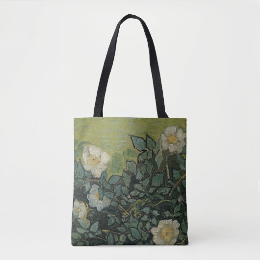 Wilde Rose von Vincent van Gogh Tasche (Vorderseite)