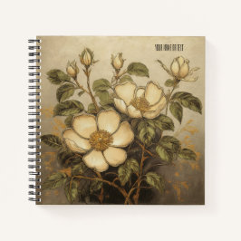 Wilde Rose & Waldwunder Notizblock