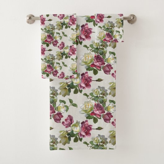 Wilde Rosen Badhandtuch Set (Insitu)