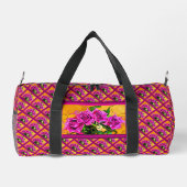 Wilde Rosen  Duffle Bag (Rückseite)