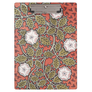 Wilde Rosen-Kunstillustration Blume Vintage Klemmbrett