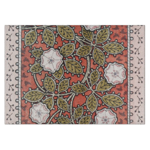 Wilde Rosen-Kunstillustration Blumen Vintage Schneidebrett
