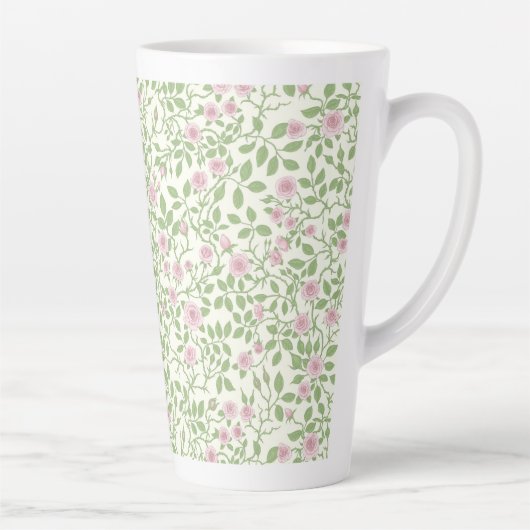 Wilde Rosen Milchtasse (Rechts)