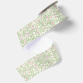 Wilde Rosen Satinband (Rückseite)