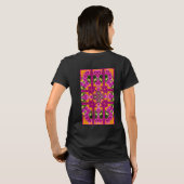 Wilde Rosen T-Shirt (Schwarz voll)