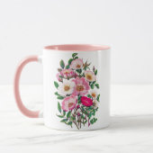 Wilde Rosen Tasse (Links)
